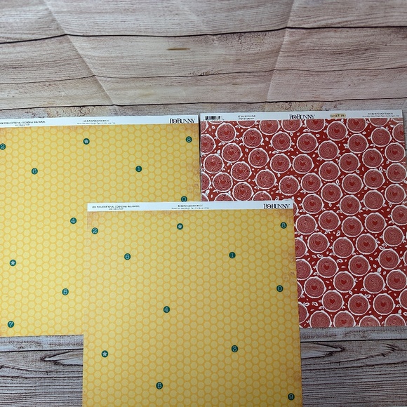 Bo Bunny "Family Is" 12x12 Scrapbook Paper - 22 Sheets with Bonus Brads - Picture 10 of 11